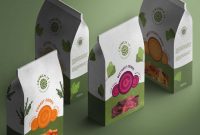 Snack mockup packaging package psd