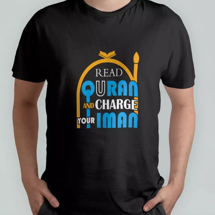 Contoh desain kaos muslimah