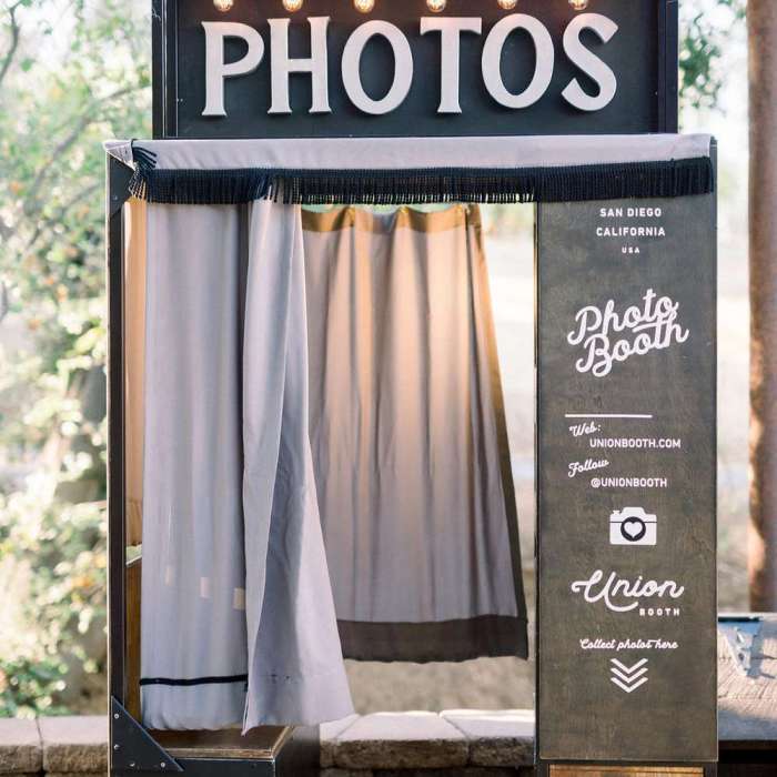 Contoh desain foto booth